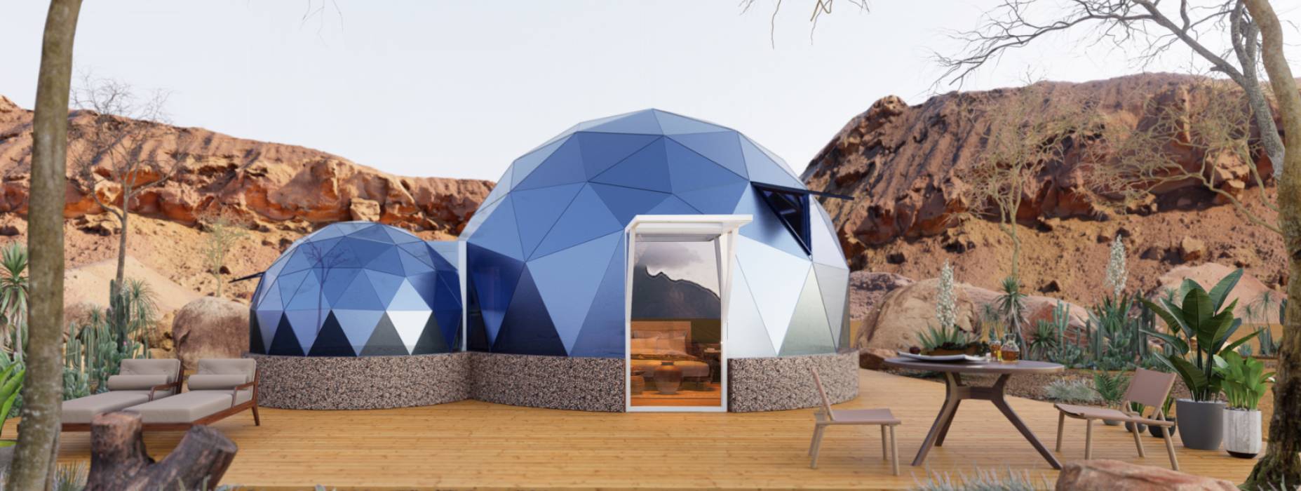 宝丰县球形智能光伏玻璃星空房